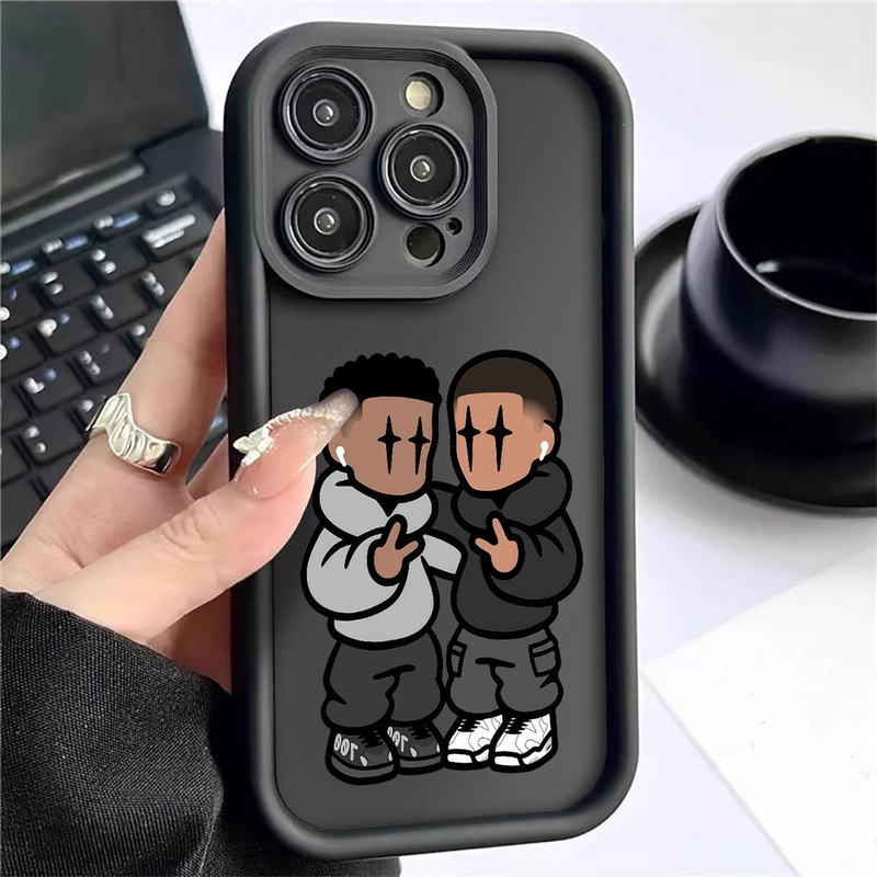 Good Friend Ladder Black New Model Groove Compatible iPhone 14/15/16/17 Pro Max Phone Case Protection Good Friend Ladder Black New Model Groove Compatible iPhone 14/15/16/17 Pro Max Phone Case Protection