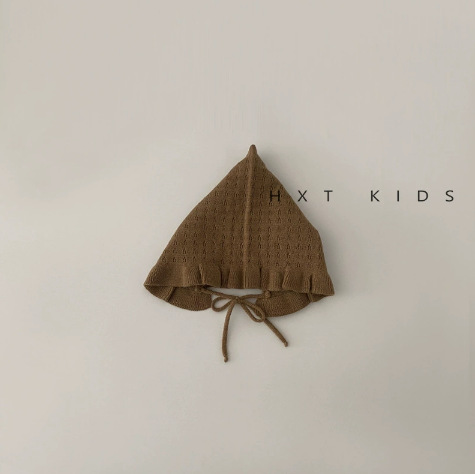 Pointed lace khaki