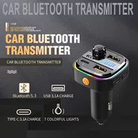 Трансграничный новый Bluetooth mp3 автомобильная FM-частота цифровой дисплей зарядное устройство плеер автомобиль прикуриватель быстрая зарядка автомобиля