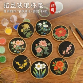 建筑模型;木质工艺品;灯笼