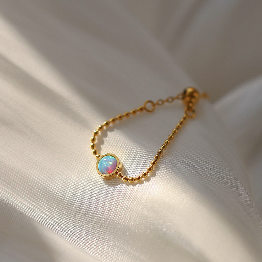 Золотое кольцо с камнем