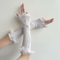 Новый японский кружевной грибок кружевной Lorita jk девушка фото невесты солнцезащитный крем консилер длинные рукава перчатки