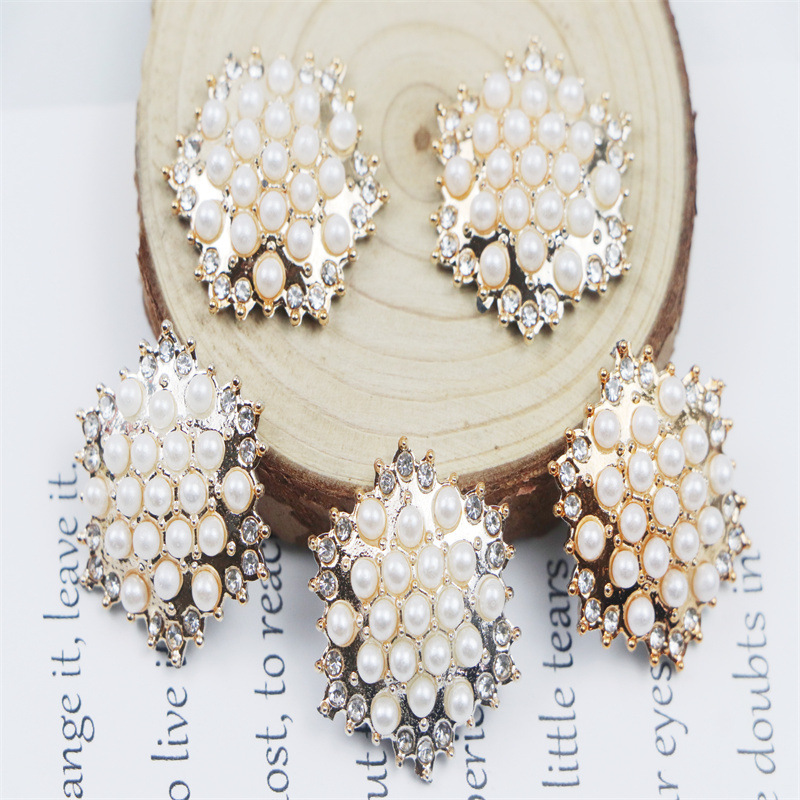 Hair accessory pearl handmade