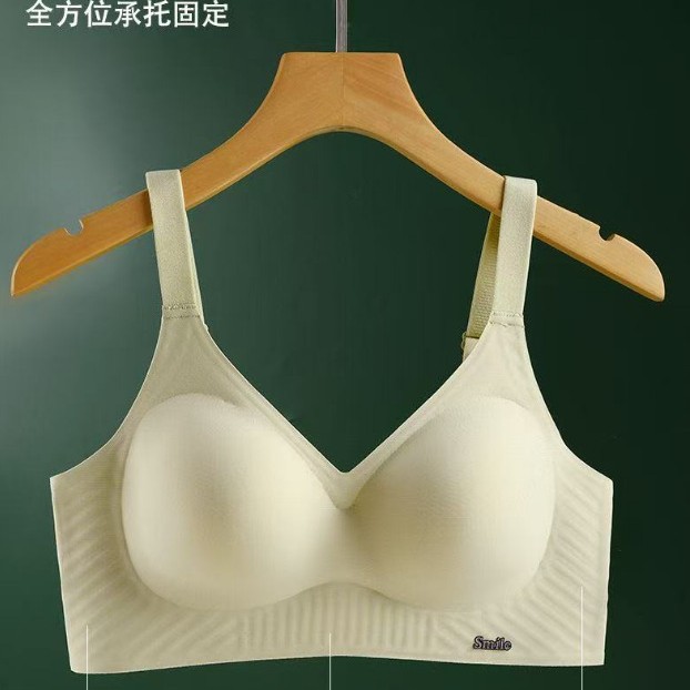 La ropa interior sin marcas de jalea para mujeres soporte suave de taza fija anti-caída torvin sujetador de senos colaterales cómodos movimiento image 4