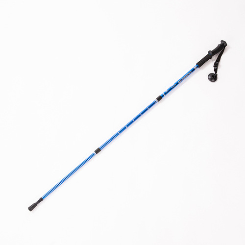 Jungle Leopard Trekking Poles - 3-section, 4-section Straight, Curved, Aluminum Alloy Trekking Poles T-handled Hiking Staff