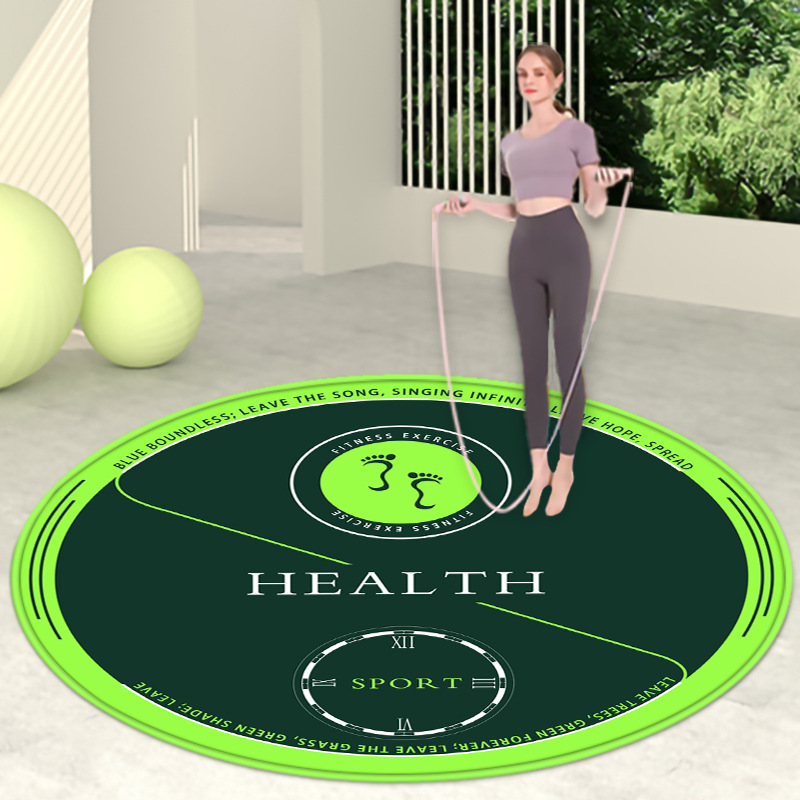 라운드 운동 발 편지 버드 그린