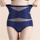 Wholesale explosive cross bandage high waist ice silk belly pants women's thin breathable ladies body shaping underwear support