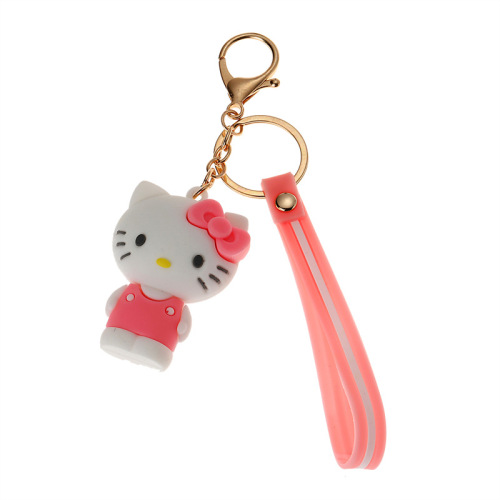 Kuromi keychain kt cat Melody key pendant cute couple bag pendant cinnamon dog car pendant