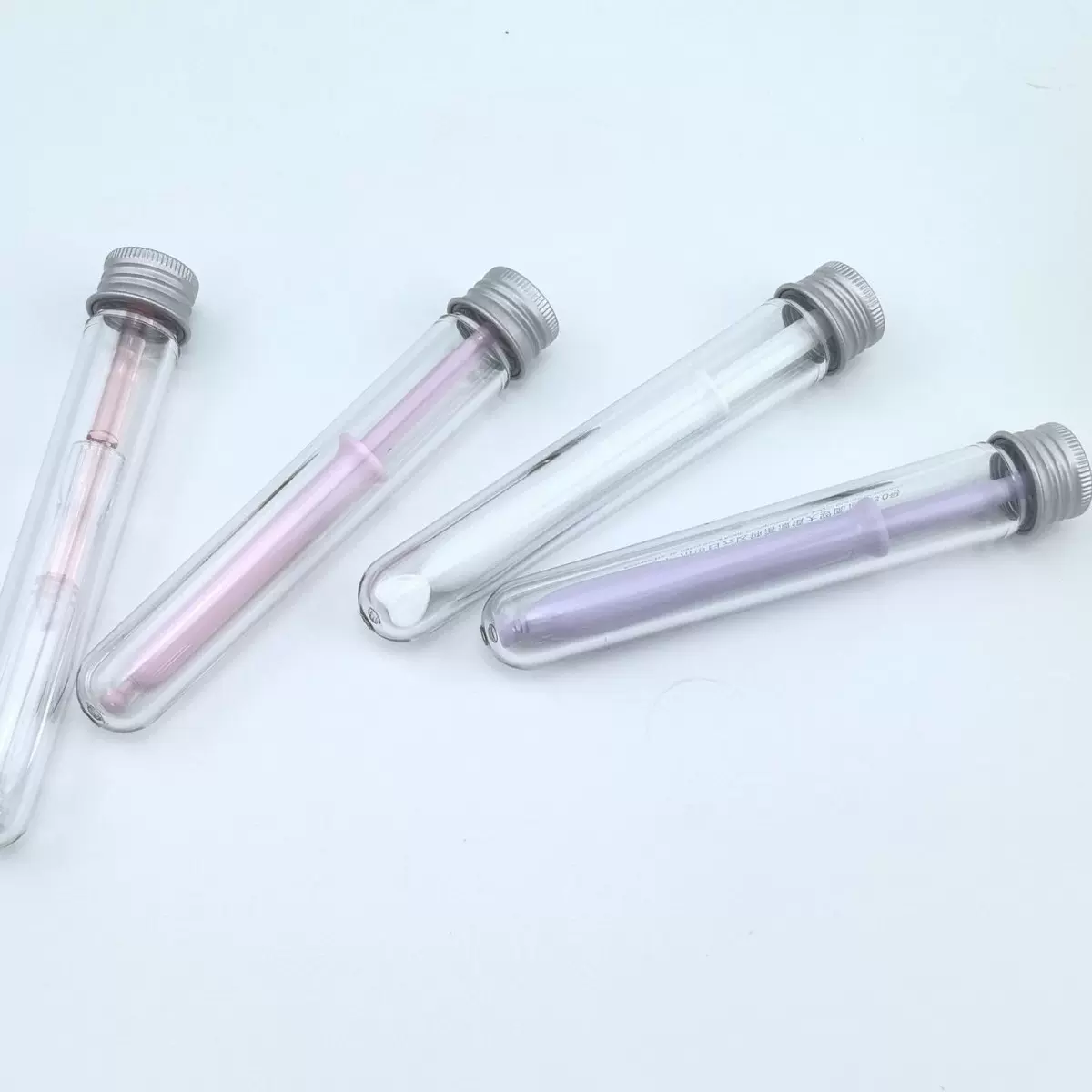 PET瓶坯高档凝胶管打造的24牙40克150mm试管瓶套盒设计配铝盖