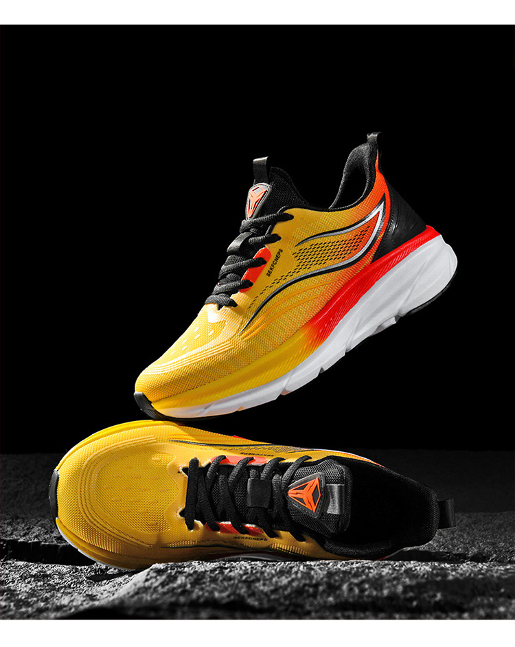 Men's Running Shoes Work Shoes Sneakers Mesh Canvas Arch Support Shock Absorption Footwear_voghion.com