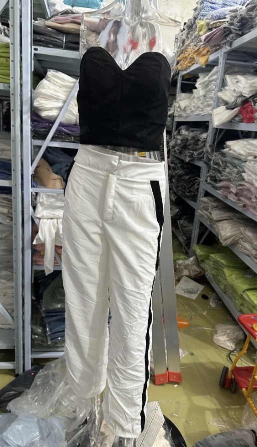 Täglich Frau Lässig Klassischer Stil Einfarbig Polyester Hosen-Sets Hosen-Sets display picture 1