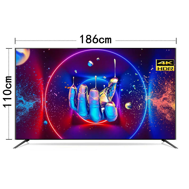 超大型4k hd 80インチ85〜110〜130インチ遠距離音声インテリジェントネットワーク液晶テレビ|undefined
