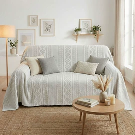 餐桌布艺;沙发垫/套;色织、提花布