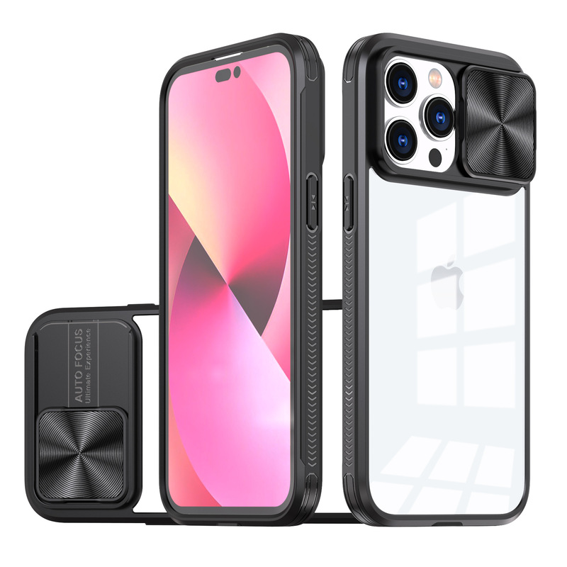 Charm Armor for Apple 16ProMax Mobile Phone Case iPhone13 Transparent 15plus Drop-resistant Window 14 Protective Cover Charm Armor for Apple 16ProMax Mobile Phone Case iPhone13 Transparent 15plus Drop-resistant Window 14 Protective Cover