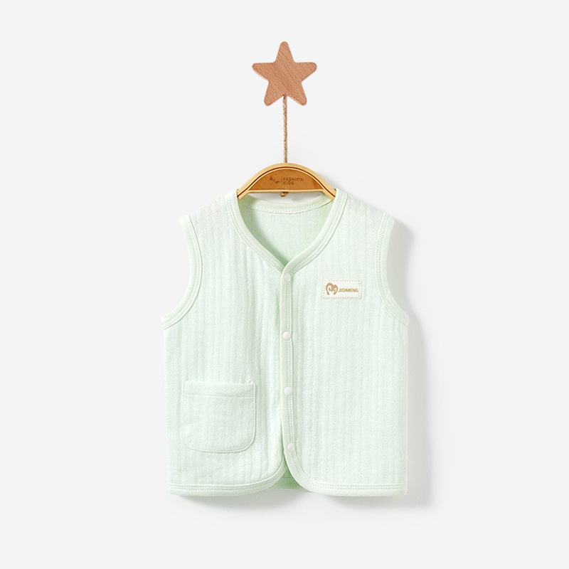 Chaleco de bebé Primavera, Otoño e Invierno para niños y niñas recién nacido algodón ropa exterior chaleco otoño niños chaleco abrigo chaleco bebé image 9