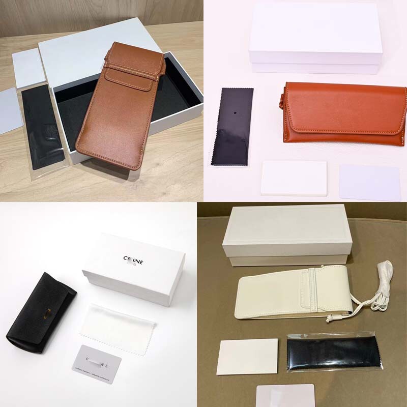 New Heaven and Earth Cover Hard Sunglasses Storage Soft Bag suit Competition CLE Women's Leather Sun Men's PU Myopia Glasses Box