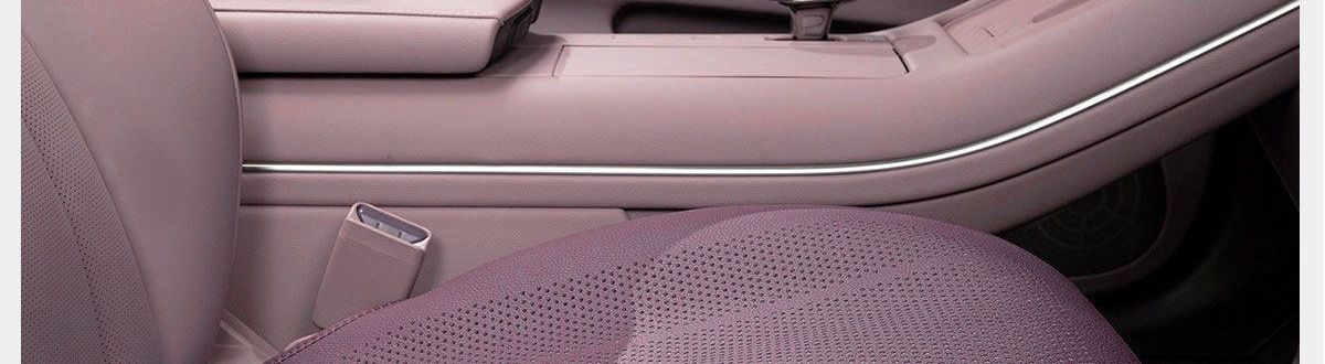 High-grade Nappa leather new single-piece women's seat cushion, purple seat pad, rear car seat cushion, suitable for all seasons