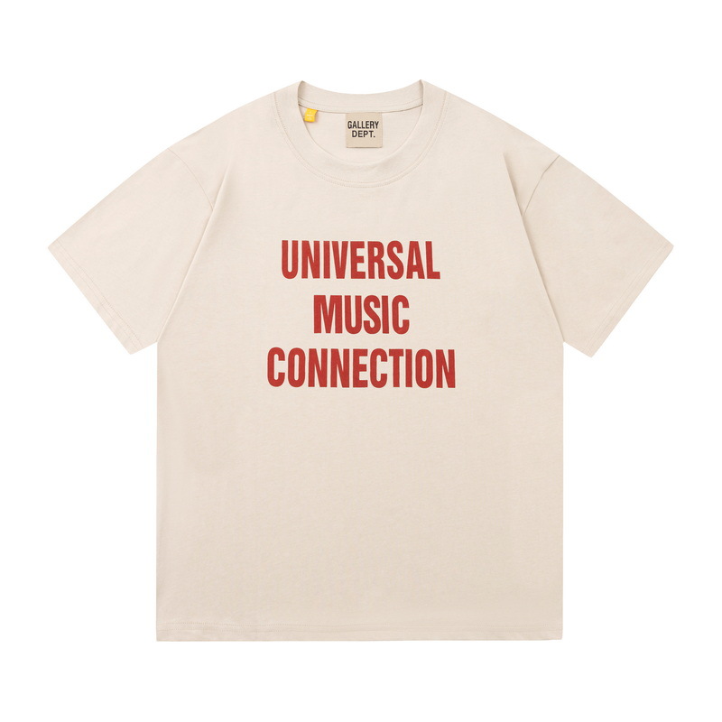 Al por mayor galería DEPT lavado apenado manga corta de moda vintage cráneo imprimir pareja desgaste suelta camiseta verano