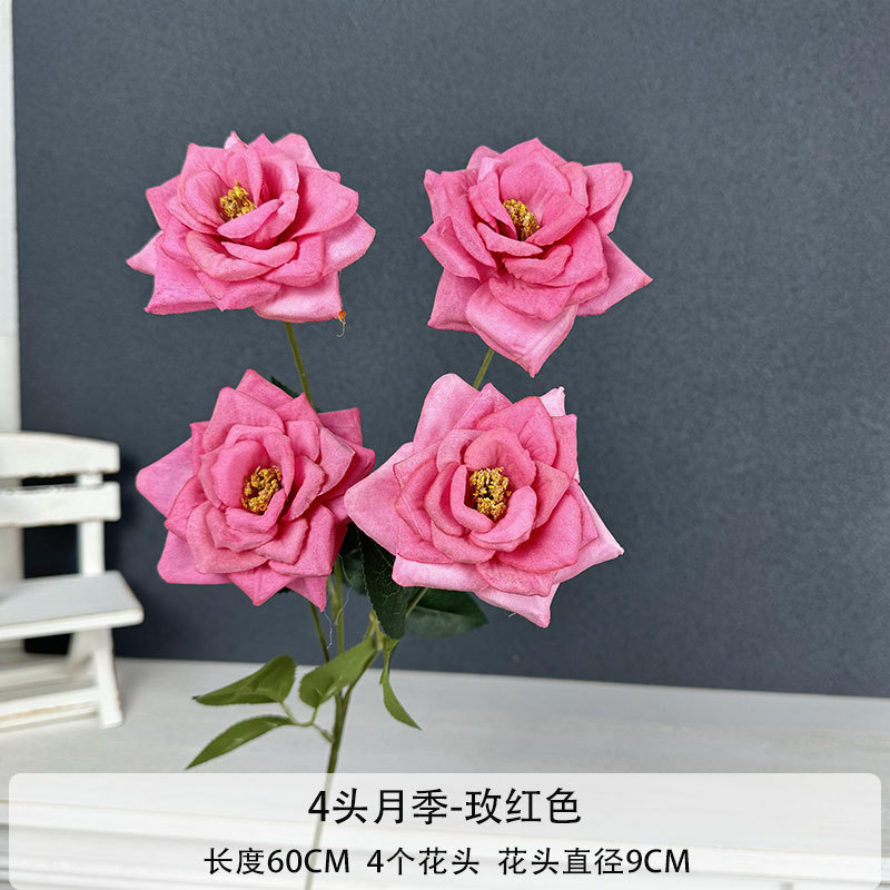 4 rosas