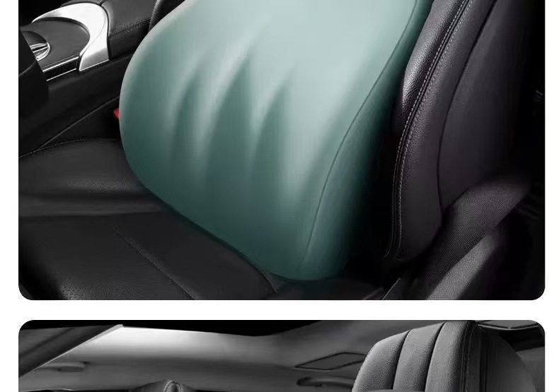Car Headrest Lumbar Support Cushion Neck Pillow Backrest Driver's Seat Long Sitting Lumbar Support Cushion Neck Pillow Backrest Neck Protection Pillow