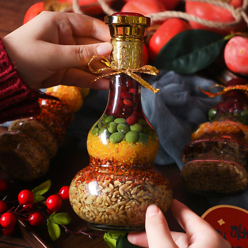 Good harvest, grain ornaments, moving ceremony supplies, new house decoration, new house decorations, housewarming celebration decorations