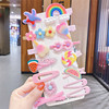 Children's hair accessory for princess, cute set, hairpins, hairgrip, flowered, wholesale