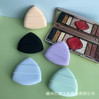 Фабрика многоцветный Shufulei порошок слойка треугольник Zongzi порошок слойка влажного и сухого двойного назначения двухсторонняя пудра слойка основа жидкий специальный порошок слойка