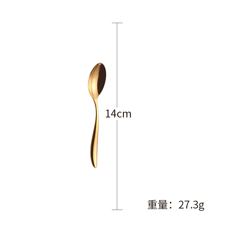 304ステンレス食器洋食ステーキナイフフォーク家庭用金色創意5点セットレストランホテル現物卸売り|undefined