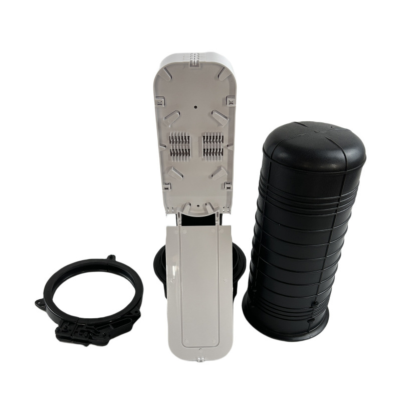 Dome type vertical optical cable connection box optical fiber access terminal box splicing closed connector connector box cable wiring