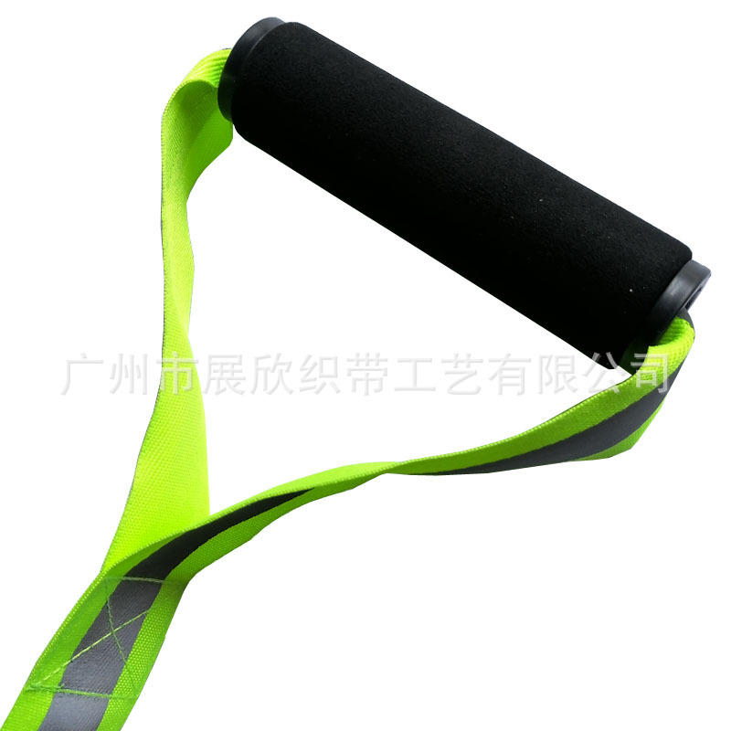 荧光绿人字纹捆鹿带-5