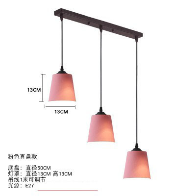 Disco recto rosa/luz cálida