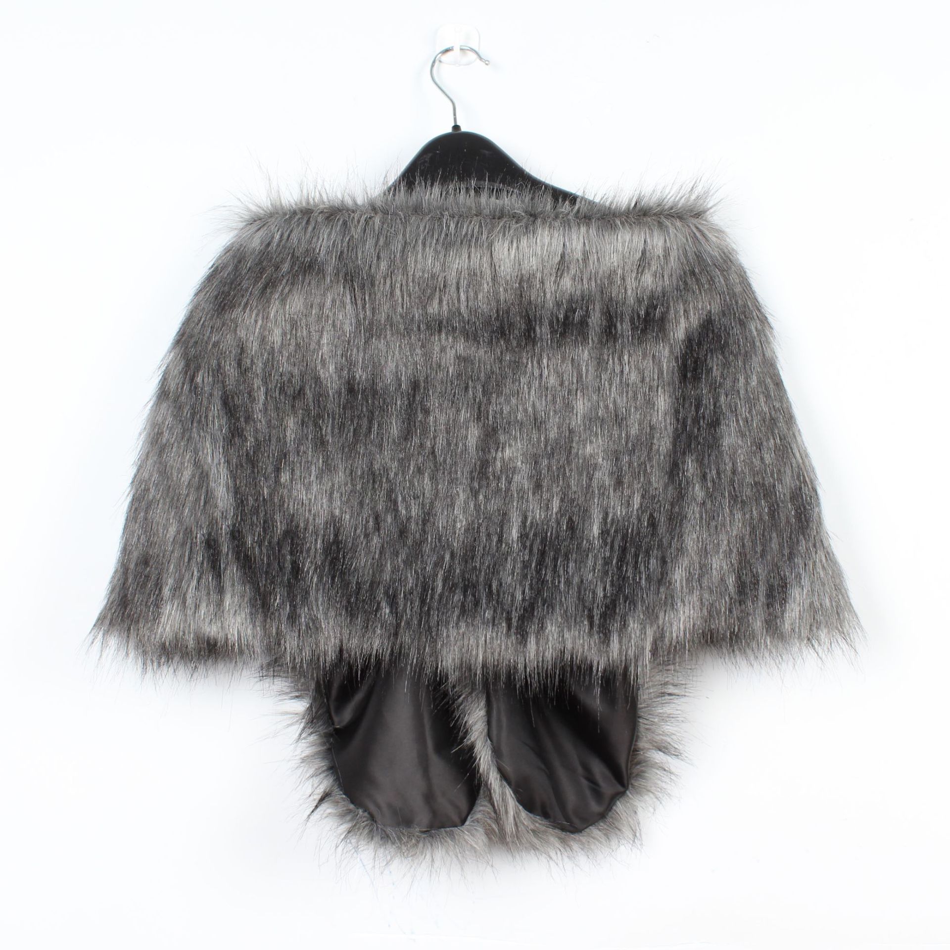 Women's Fashion Solid Color Faux Fur Coat display picture 6