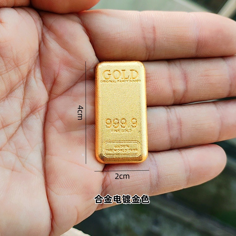 4CM-GOLD 플랫 골드바