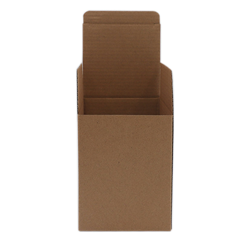 Fábrica directa engrosada cuadrada embalaje de regalo de taza de cartón corrugado de cuero caja de embalaje expreso caja dura image 6