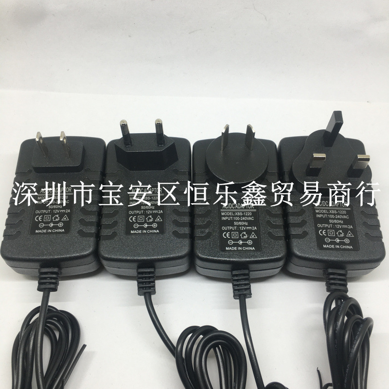 12V2A 3A电源适配器 LED灯带电源 Type-C 欧美澳英规 24W 36W