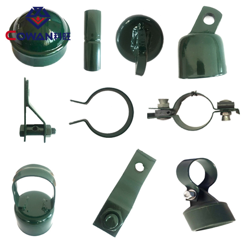 [Accesorios de malla para cercas] Soporte de tapa de pilar con bisagra de marco de correa de tensión bisagra de marco de soporte de cerca de conexión rápida