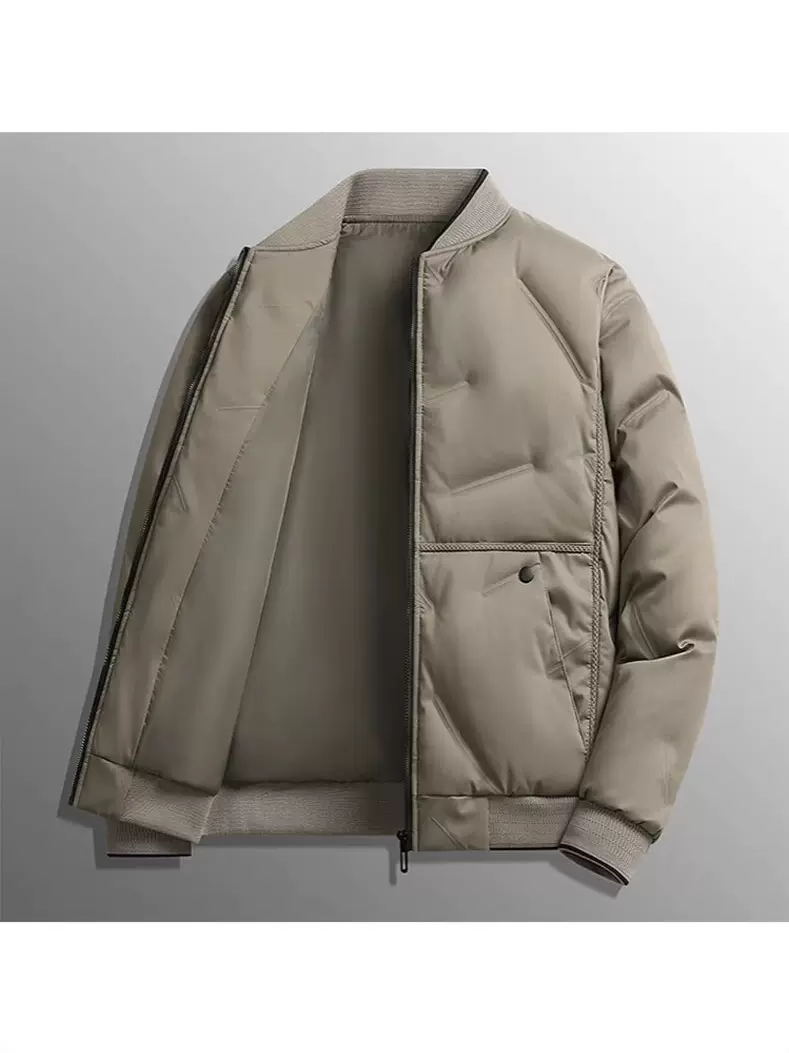 跨境批发棒球领棉服男冬季加厚保暖御寒保暖夹克休闲青年潮牌外套