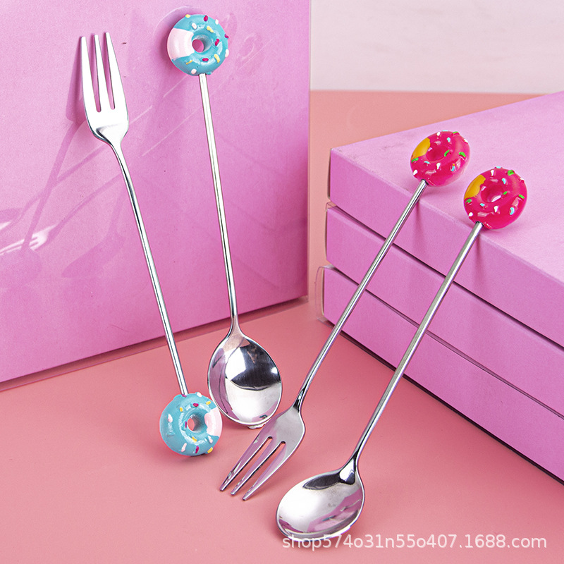 Dessert creative fork stainless steel