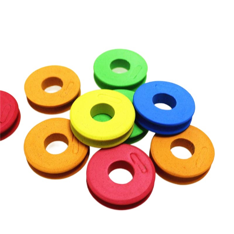Jinhong accesorios de artes de pesca de grano de madera línea principal bobina carrete de pesca bobina principal color línea principal eje artes de pesca al por mayor