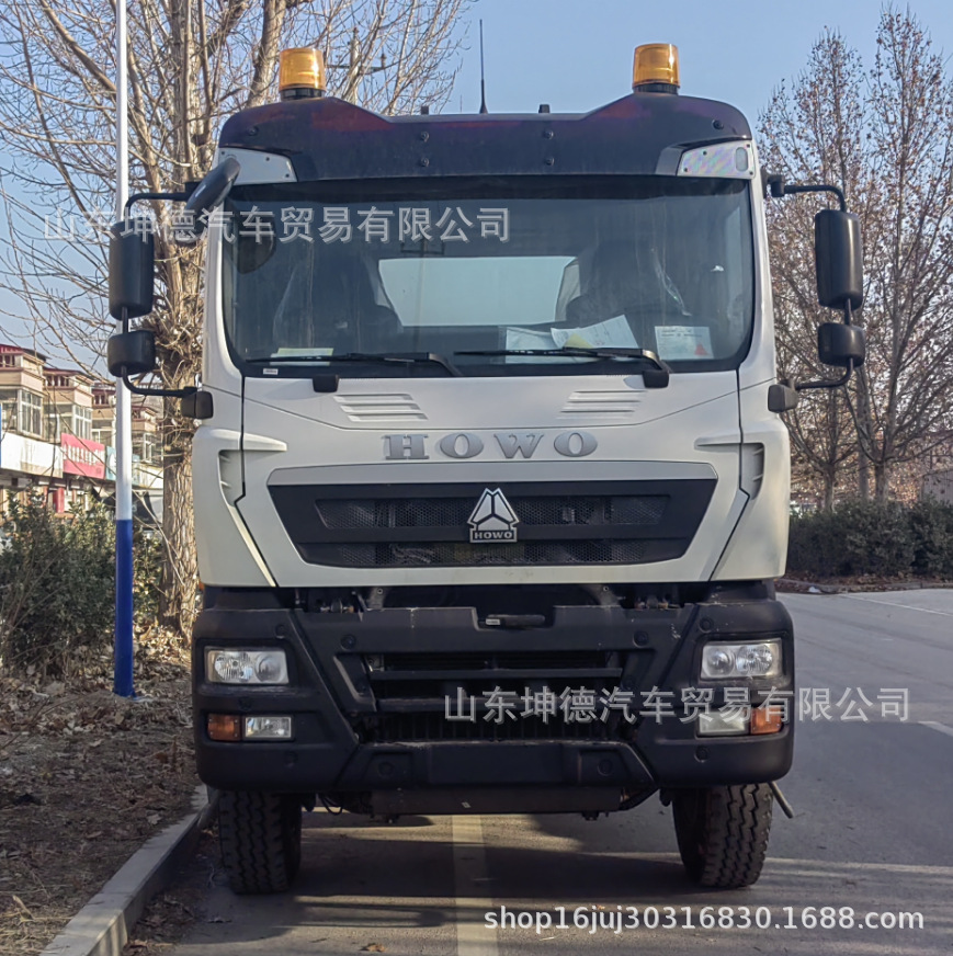 新款国二国三潍柴发动机豪沃TX牵引卡车头配置 电话18953179828