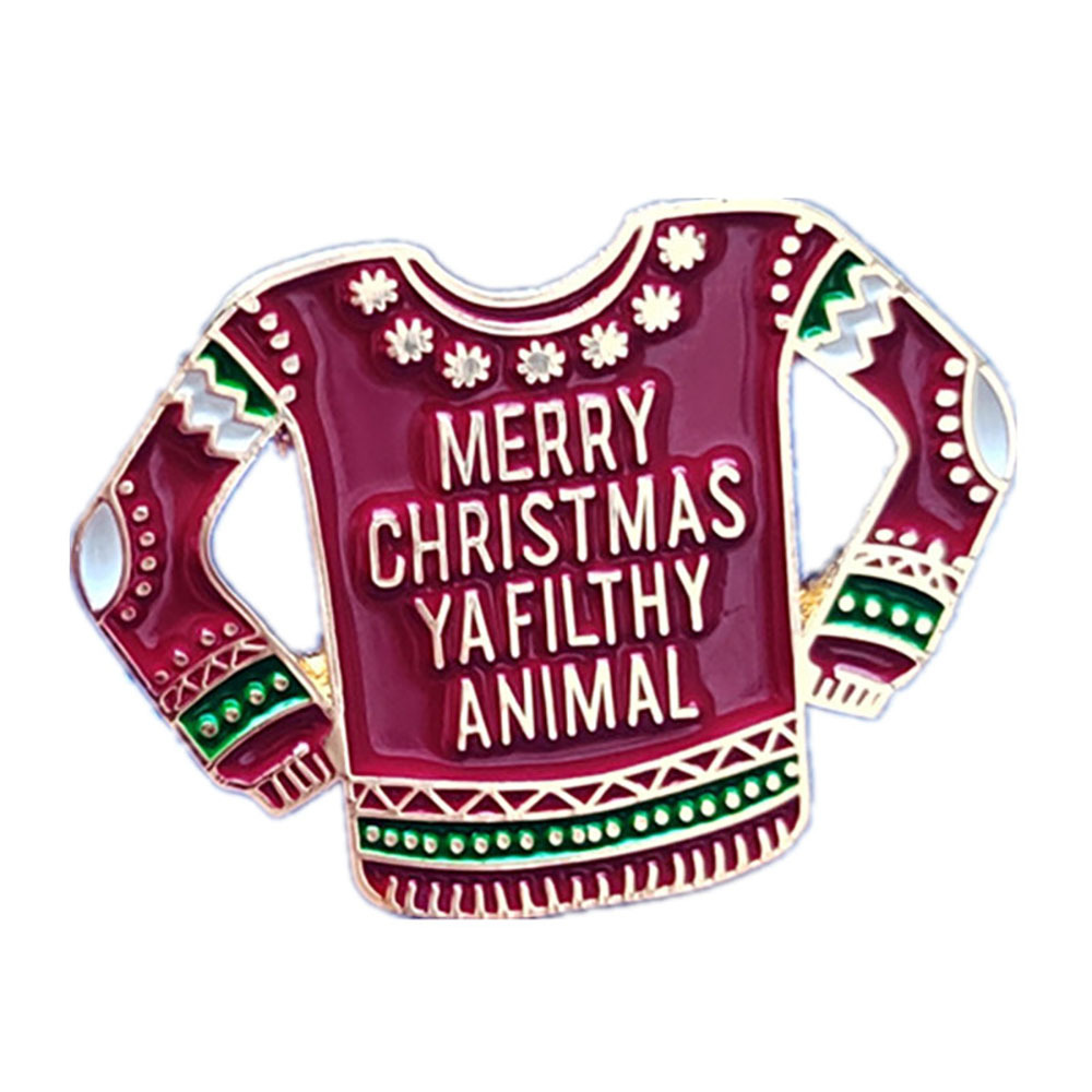 Christmas brooch