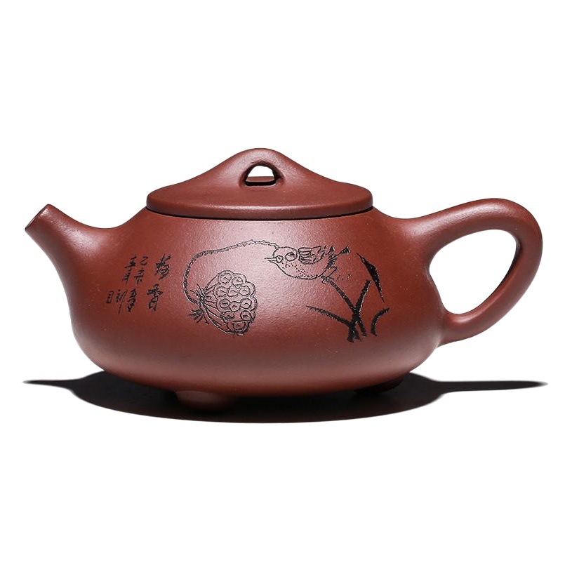 Yixing famosos productos genuinos tetera de mineral en bruto cuchara de piedra 199 agujero tetera regalo juego de té WeChat agente entrega de una sola pieza