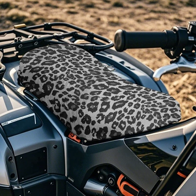 European and American Export New Beach Motorcycle Seat Cover Leopard Print Pattern Design One Piece Atv Seat Cover (Motorcycle cushion) - ysfb06427czq25-3