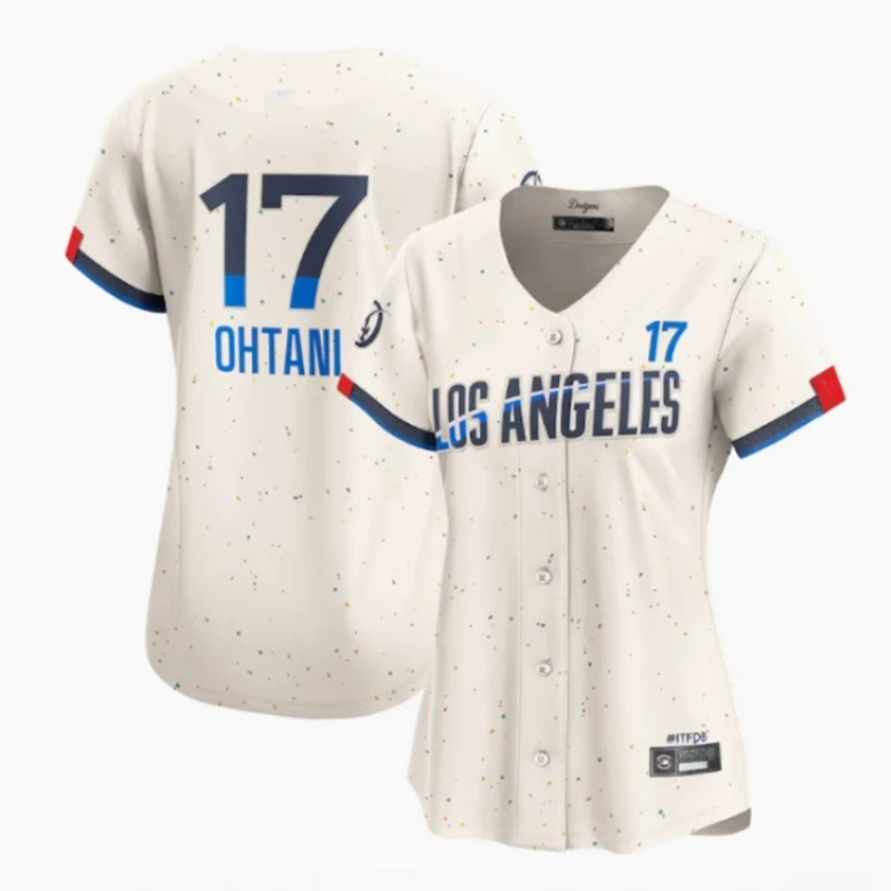 Бейсбольная форма 2025 Tokyo Race Dodgers Sakura, №5 FREEMAN, модель 17/50, специальная джерси