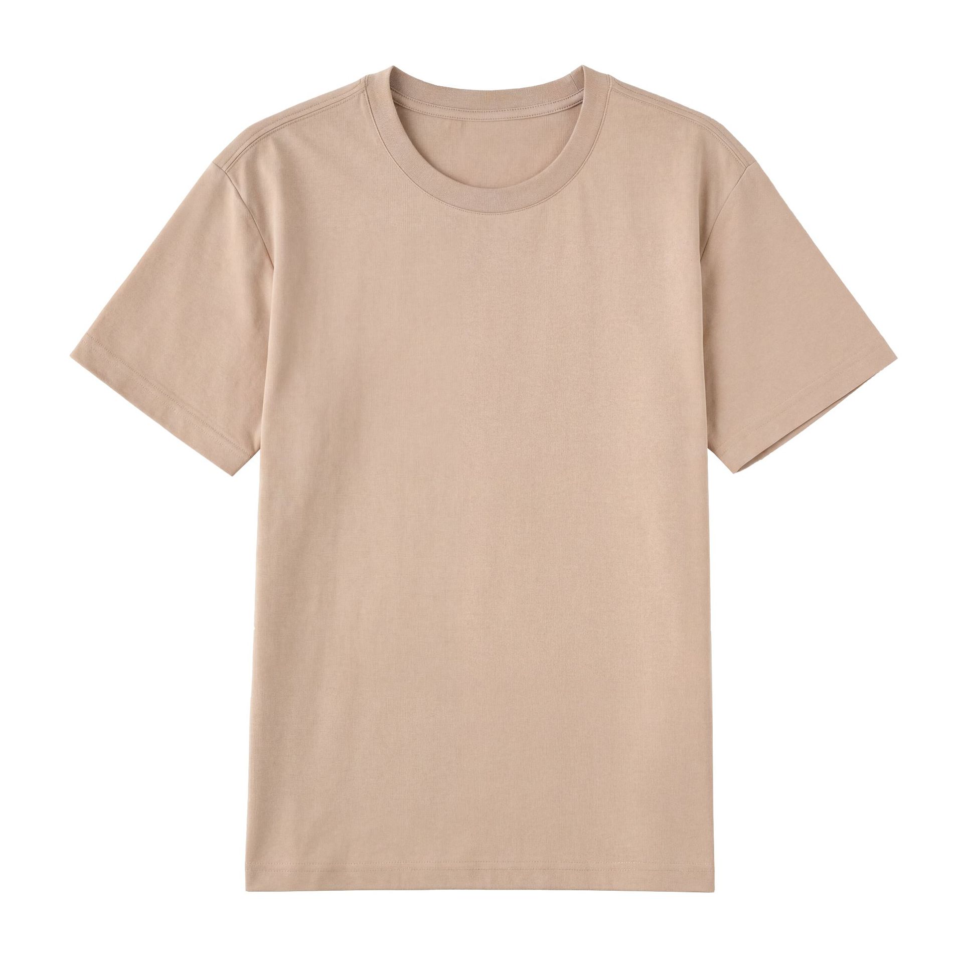 Camiseta de Manga Corta para Hombre de Algodón Transpirable y Antiarrugas para Ocio