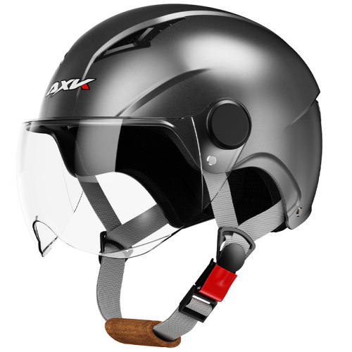 New National Standard 3C Certified Motorcycle Helmet for Men Summer Sun Protection Electric Scooter Riding Half Helmet for Women Four-Season Safety Hat