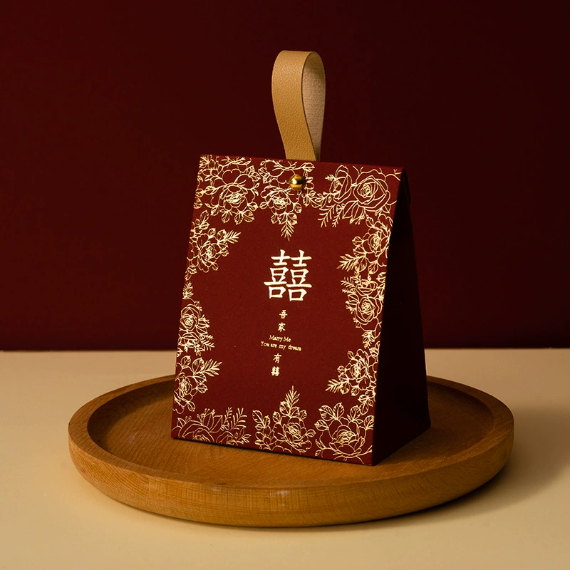 Подарочная коробка Sugar Box Новейшие китайские свадебные советы подарок коробка сахарная коробка атмосфера брак сахар коробка устранение подарков пустая коробка