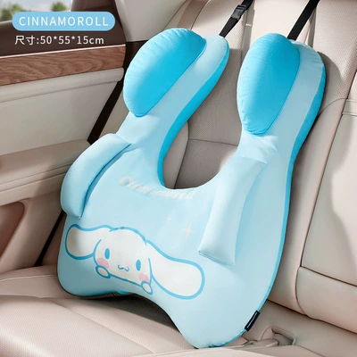 Seat Auxiliary Cushion Cartoon – Headrest - upgraded-version-car-seat-pillow-universal-u-shaped-pillow-for-kids-and-adults-cinnamoroll-design