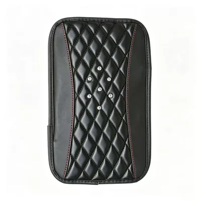 Armrest box pad – Cross-border car armrest box cover, spliced