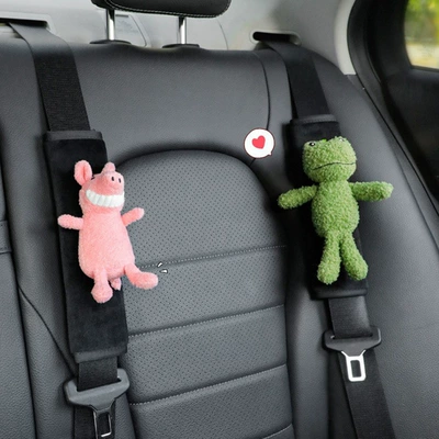 Seat belt shoulder pad, Pads, a Pair of Cartoon